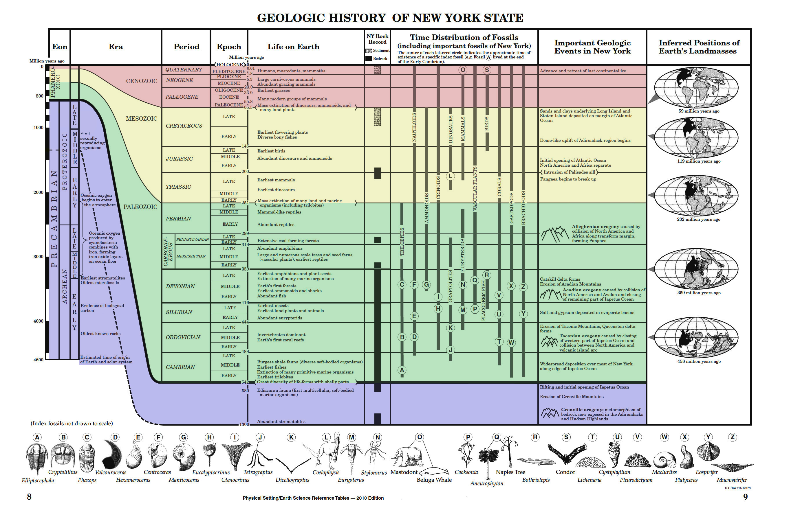 Geologic History Reference Table Worksheet 2